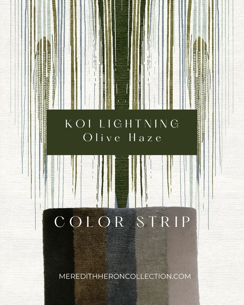 Koi Lightning Rug - Color Strip