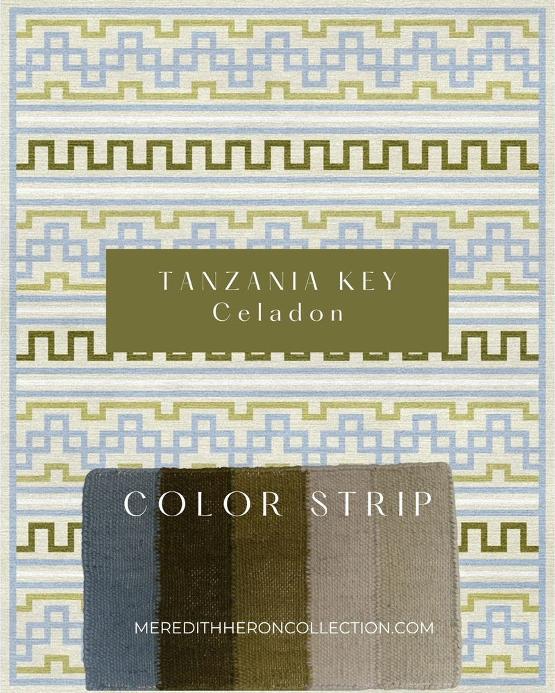Tanzania Key Rug - Color Strip
