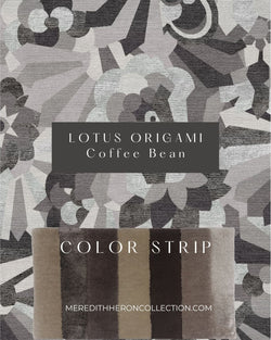 Lotus Origami Rug - Color Strip