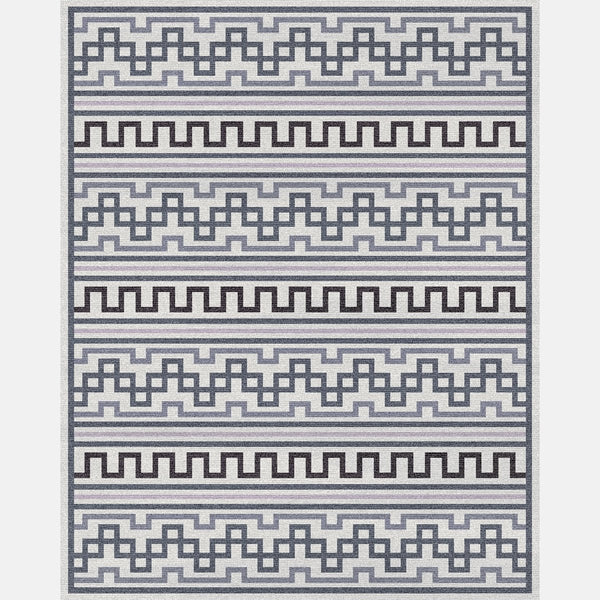 Tanzania Key Rug - Color Strip